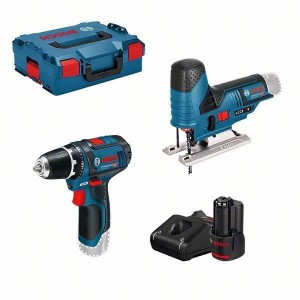 Baterinių įrankių rinkinys BOSCH GSR 12V-15 + GST 12V-70 Profesional