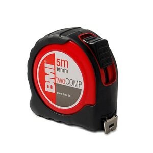 BMI twoCOMP matavimo ruletė magnetinė 8 m