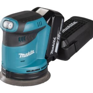 Makita DBO180Z baterinis ekscentrinis šlifuoklis 18V 125 mm