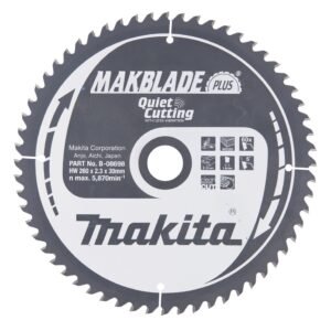 MAKITA Makblade Plus diskas medienai 260 x 30 mm Z60
