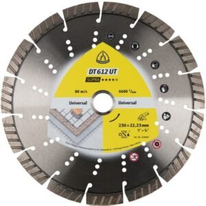 Klingspor DT612UT diskas deimantinis universalus 230 x 22,2 mm