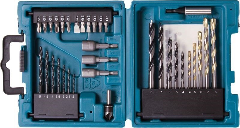 Makita D-36980 priedų įrankiui rinkinys 34 vnt.