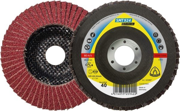 Klingspor SMT924 lapelinis diskas 125 x 22,2 mm Nr.60