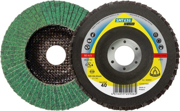 Klingspor SMT636 lapelinis diskas 125 x 22,2 mm Nr.60