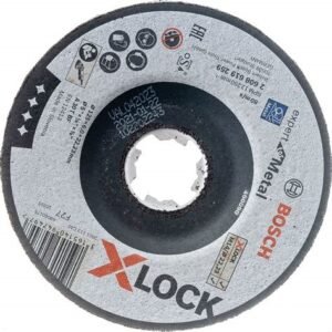 Bosch X-LOCK Expert diskas metalo šlifavimui 125 x 6,0 x 22,2 mm A30T BF
