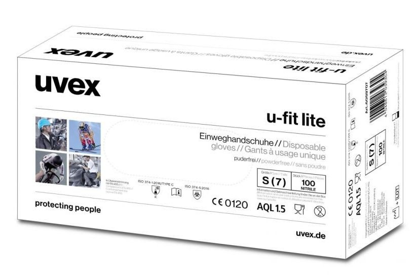 UVEX u-fit vienakrtinės apsauginės pirštinės L dydis