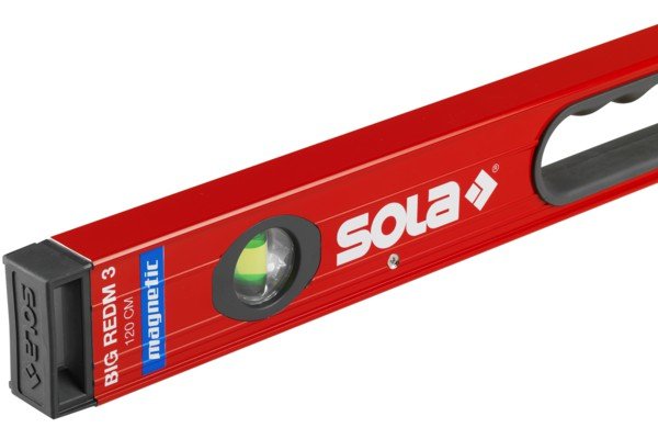 Sola BIG REDM gulsčiukas magnetinis 1200 mm