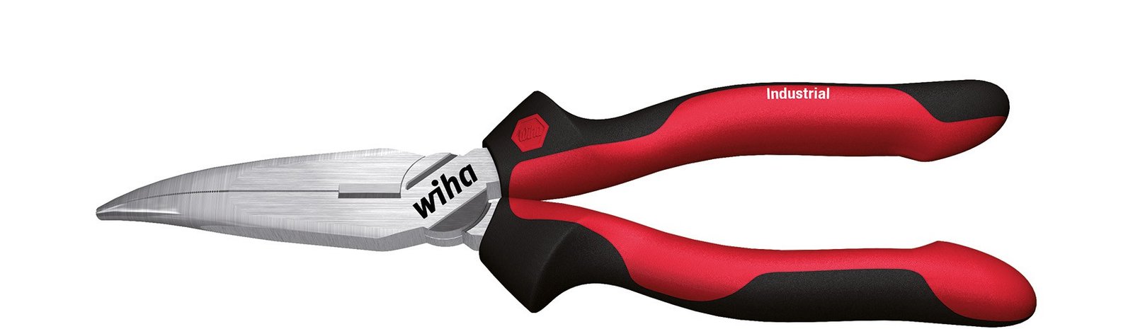 WIHA Intustrial replės ilgasnapės lenktos 160 mm