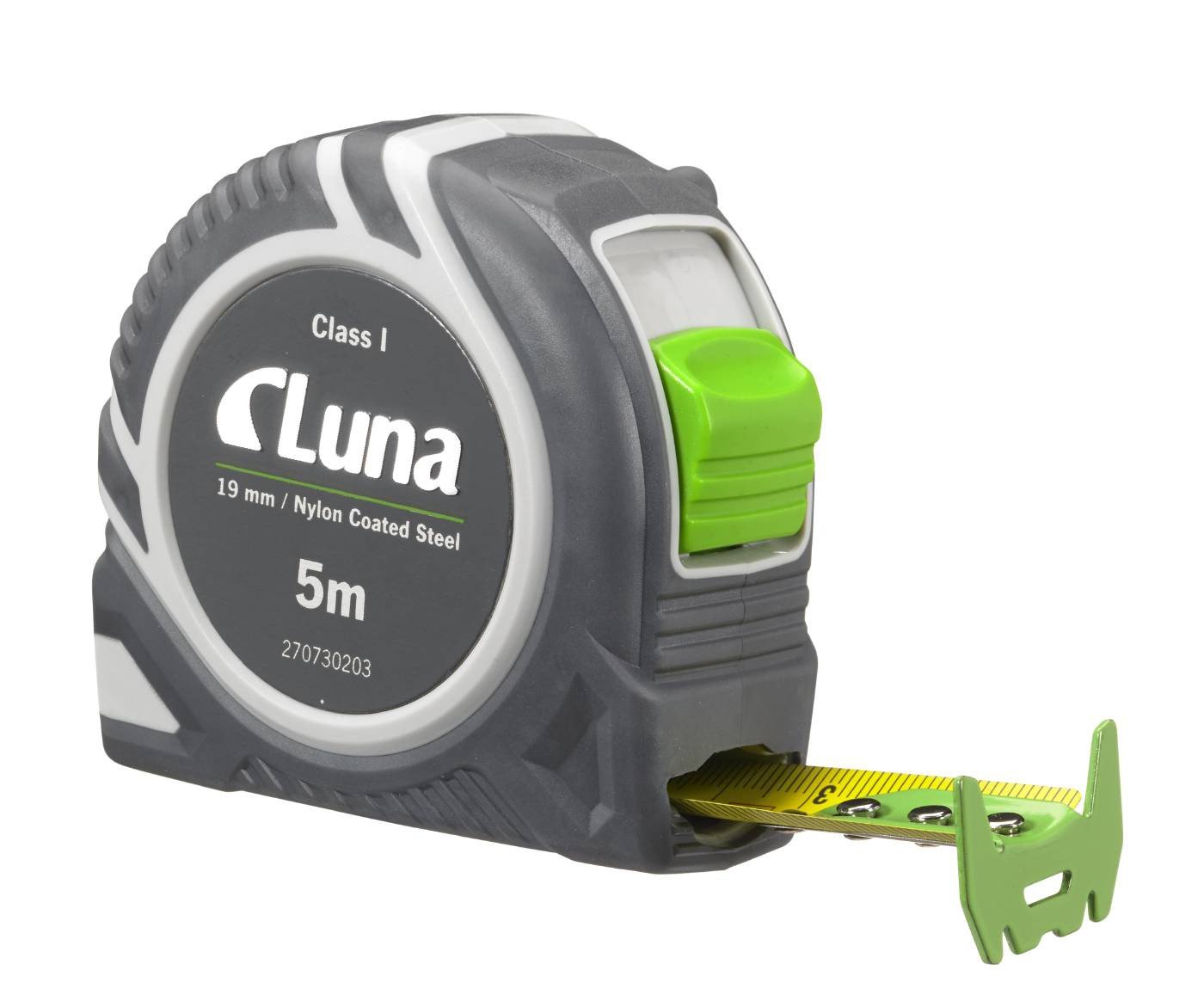 Luna 27073 PushLock matavimo ruletė magnetinė 5 m x 19 mm EUC1