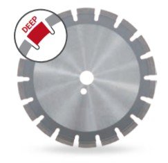 Carbodiam AX-520 diskas deimantinis asfaltui 400 x 25.4 mm