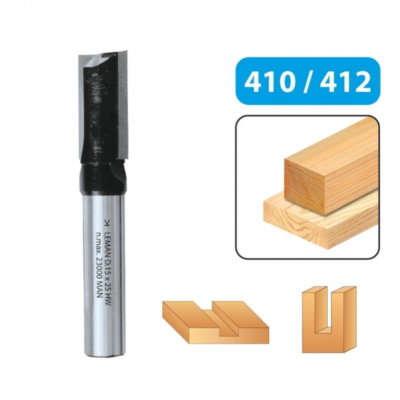 Leman 412 freza medienai 12 x 50 mm