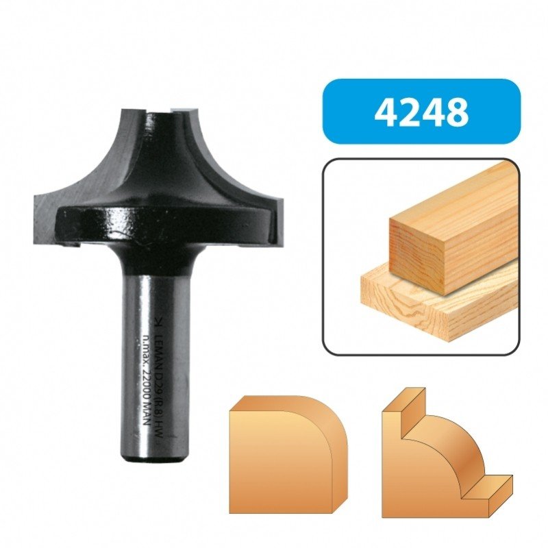 Leman 4248 freza medienai 23 mm R6