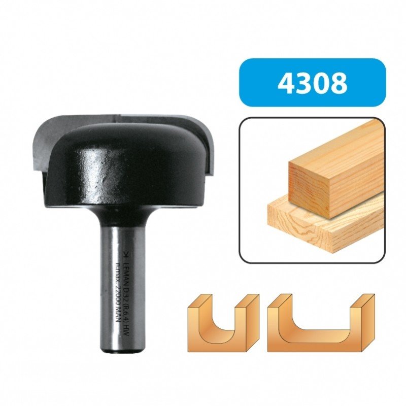 Leman 4308 freza medienai 19 mm