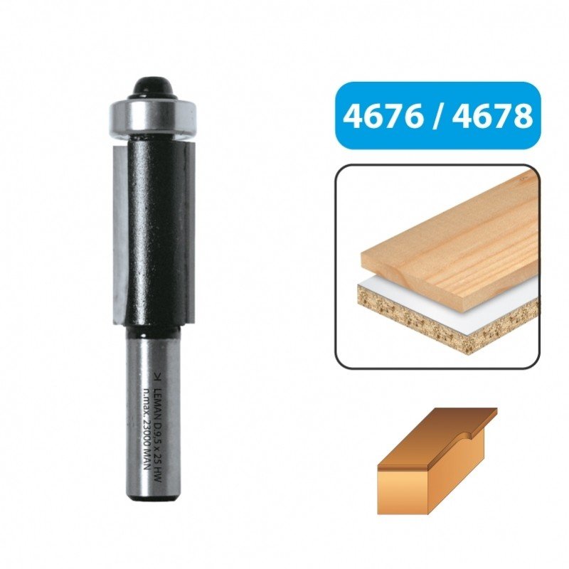 Leman 4678 freza medienai 9,5 x 25 mm