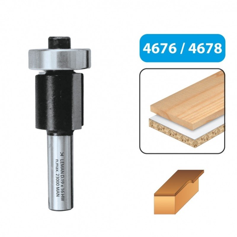 Leman 4678 freza medienai 19 x 16 mm