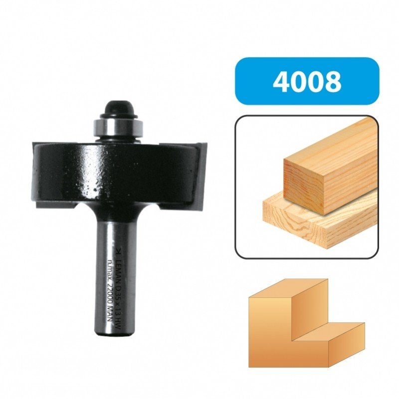 Leman 4008 freza medienai 32 x 13 mm