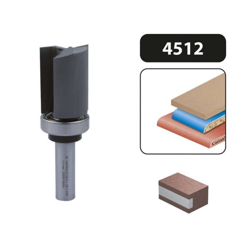 Leman 4512 freza medienai 28,6 x 38,1 mm
