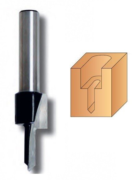 Leman 4388 freza medienai 4,36 / 12,7 mm