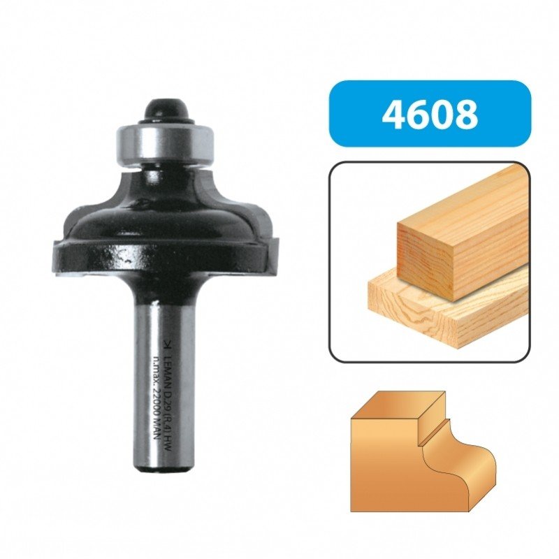 Leman 4608 freza medienai profilinė 29 mm
