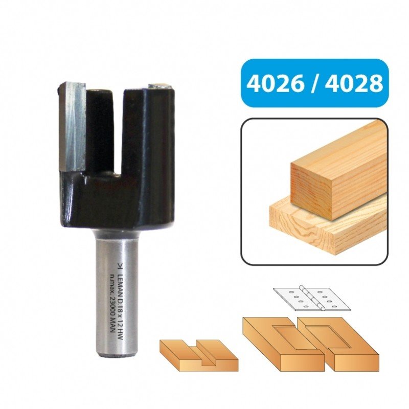 Leman 4028 freza medienai 16 x 12 mm