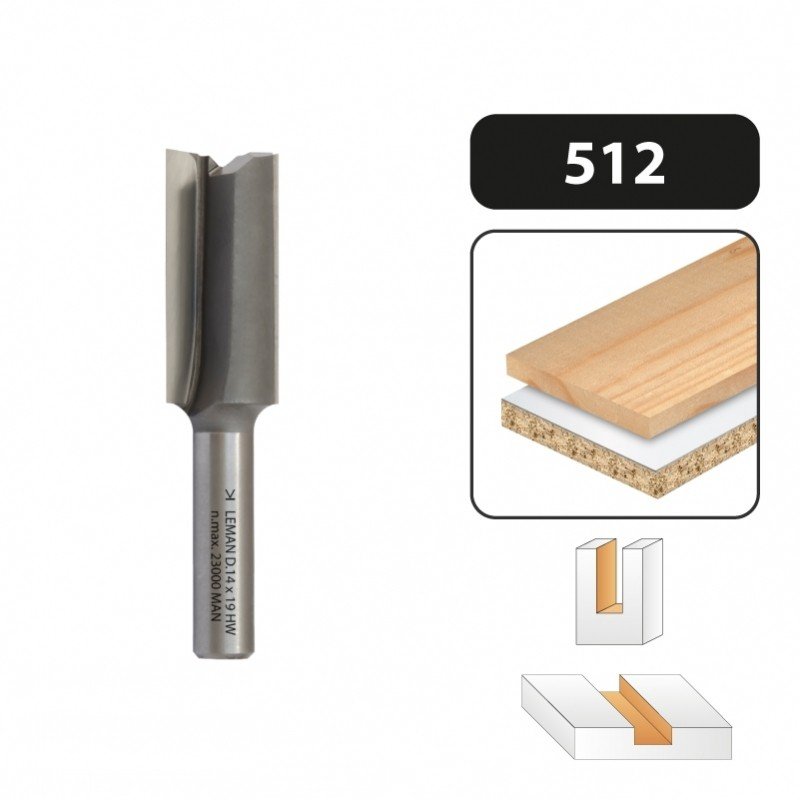 Leman 512 freza medienai 30 x 32 mm