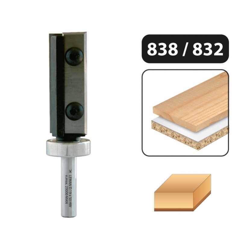 Leman 832 freza medienai 19 x 50 mm