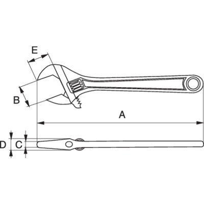 Bahco 9070 P Ergo raktas reguliuojamas 0 - 21 mm