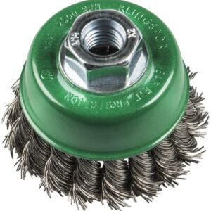 Klingspor BT600Z vielinis šepetys sukta viela 65 mm M14 inox