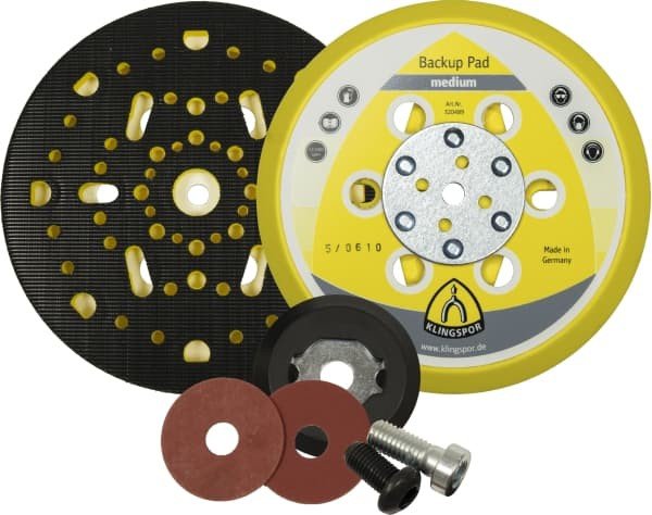 Klingspor HST555 padas velcro šlifavimo lapeliams 150 mm kietas