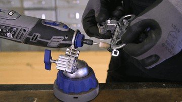 Dremel 422 veltinis poliravimo antgalis 10 x 20 mm 4 vnt.