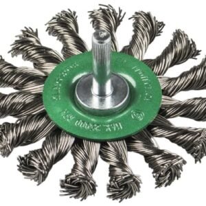 Klingspor BRS600Z vielinis šepetys sukta viiela 75 mm inox