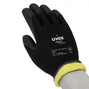UVEX Unilite Thermo darbo pištinės žieminės aplietu delnu S dydis