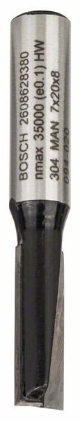 BOSCH Standard freza medienai 7 x 20 mm