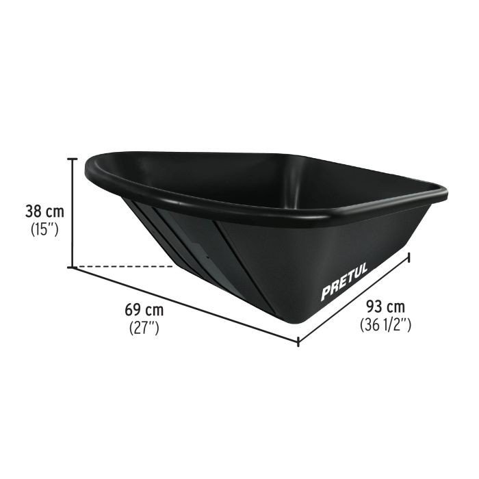 Truper TP-5N karutis plastikiniu indu