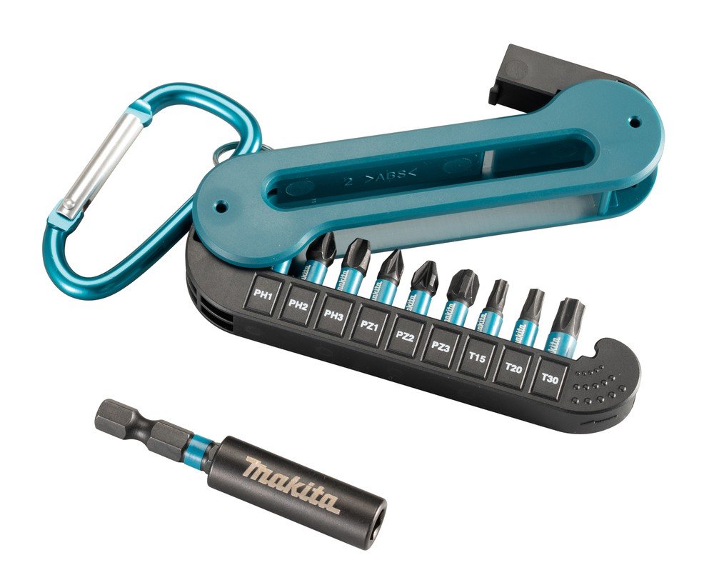 Makita E-12005 Impact Black sukimo antgalių rinkinys 10 vnt.