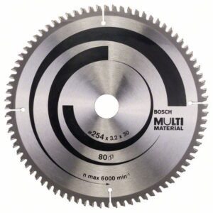 BOSCH MultiMaterial diskas pjovimo universalus 254 x 30 mm Z80
