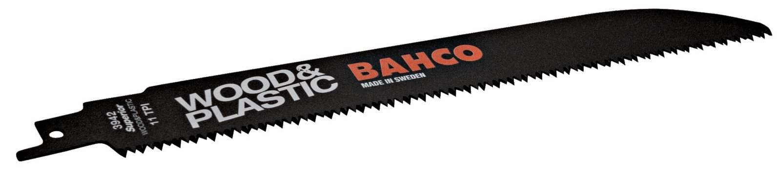 Bahco 3942-228-11-HSL-5P geležtė tiesiniam pjūklui medienos ir plastiko pjovimui 228 mm 5 vnt.