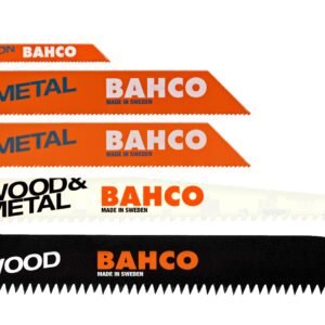 Bahco 3940-MIX-SET-5P geležčių teisiniam pjūklui rinkinys 5 vnt.