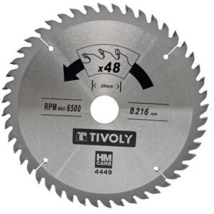 TIVOLY diskas medienos pjovimui 160 x 20 mm Z30