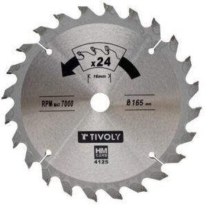 TIVOLY diskas medienaos pjovimui 190 x 30 mm Z30