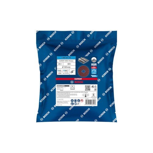 Bosch R781 PrismaCeramic fibro šlifavimo diskas 125 mm Nr.80 25 vnt.