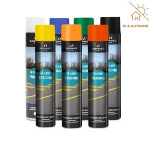 SOPPEC Tracing PRO aerozoliniai žymėjimo dažai baltos spalvos