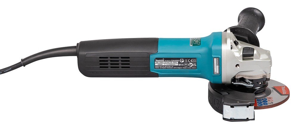 Makita GA5092X01 kampinis šlifuoklis 125 mm 1900 W