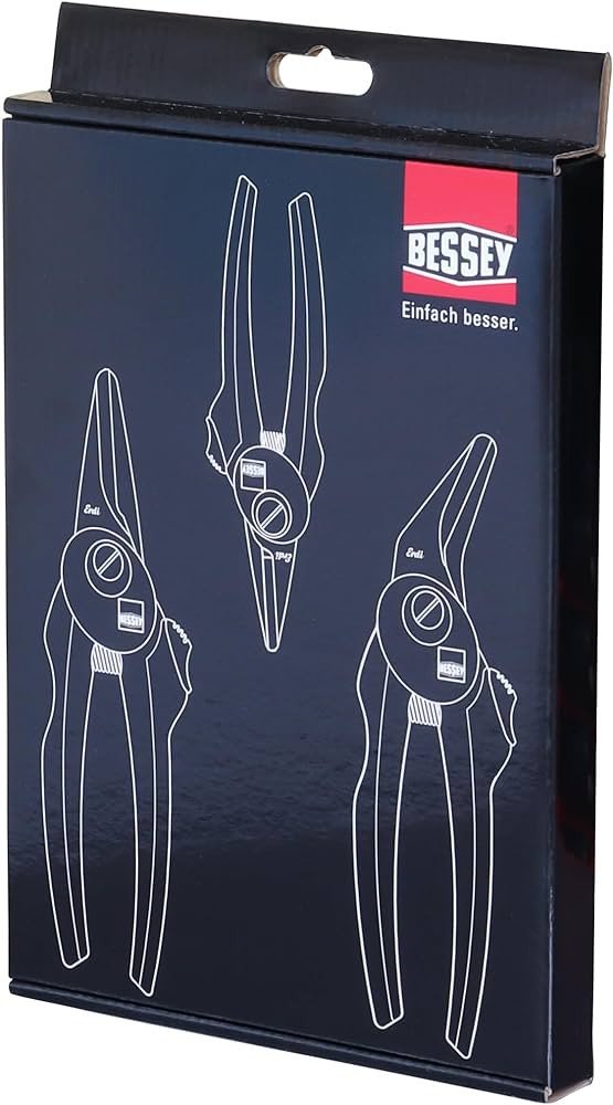Bessey COMBI-SET-A Black edition žirklių universalių rinkinys