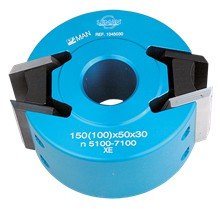 LEMAN freza profilinė keičiamais peiliais 120 x 50 x 30 mm