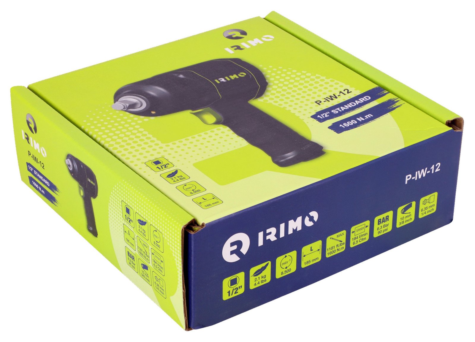 Irimo P-IW-12 pneumatinis veržliasūkis 1/2"