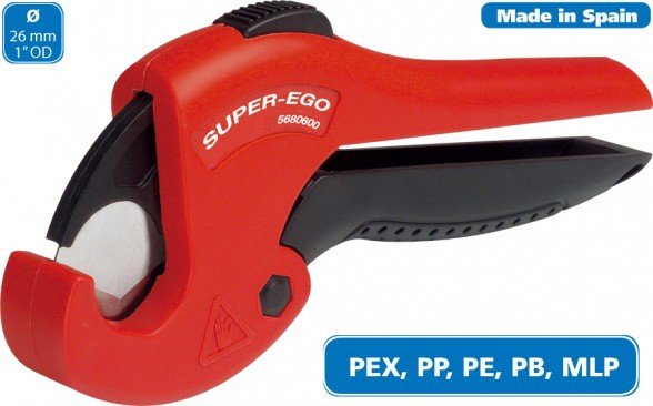 SUPER-EGO Rocut 26 TC žirklės vamzdžiams iki 26 mm