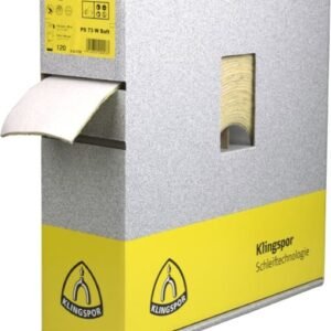 Klingspor PS73CWF Soft šlifavimo audinio rulonas 115 x 25000 mm Nr.120