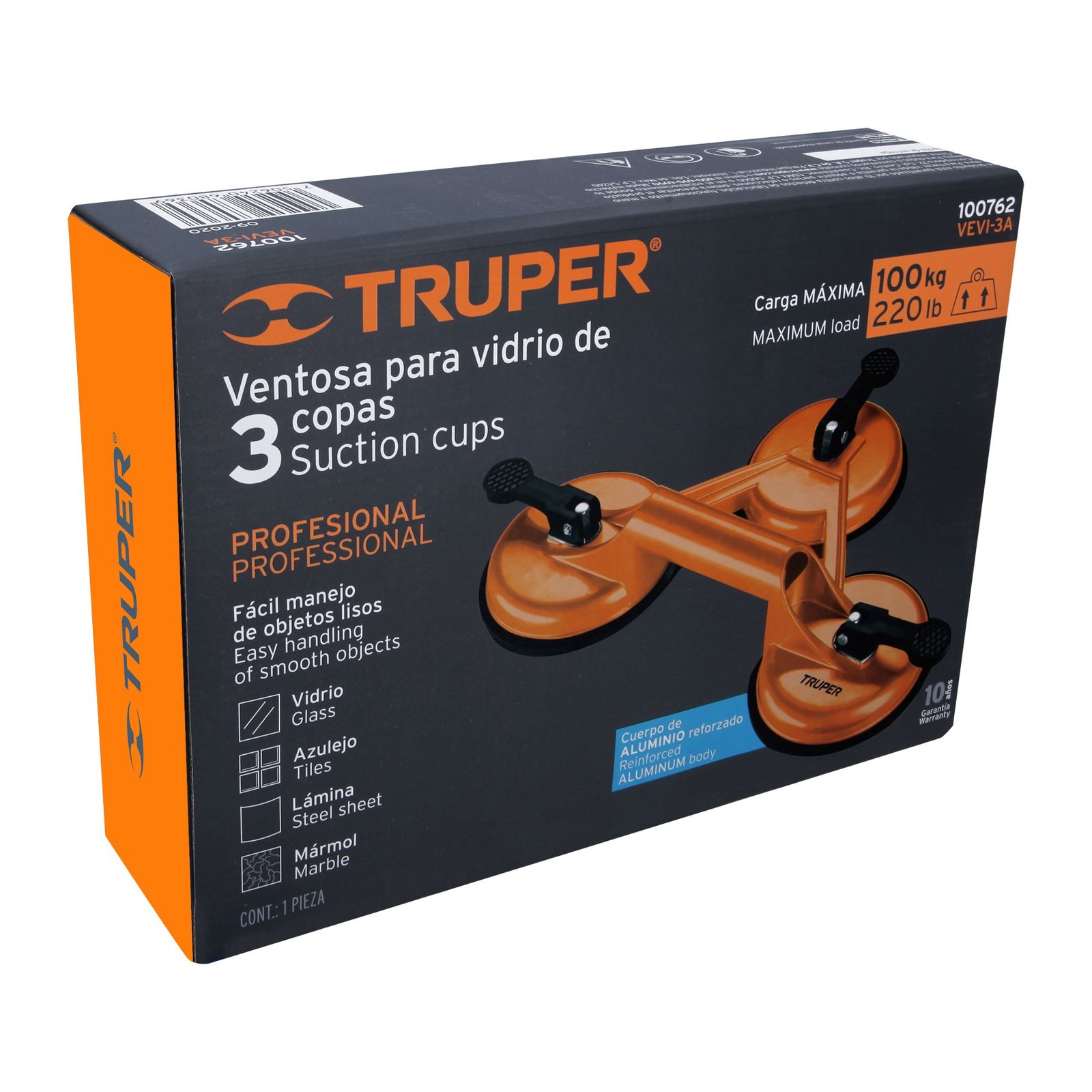 Truper VEVI-3A vakuuminė transportavimo rankena 125 mm 120 kg