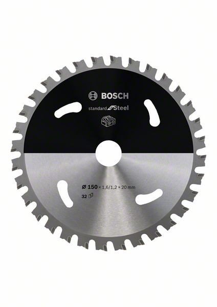 BOSCH Standard diskas metalo pjovimui 150 x 20 mm Z32